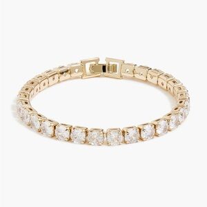 NWOT J. Crew Factory Crystal tennis bracelet